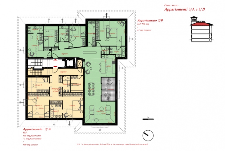 DKS1. Milano - Ampio attico in villa storica