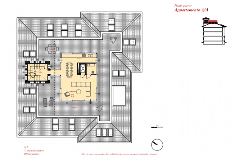 DKS1. Milano - Ampio attico in villa storica