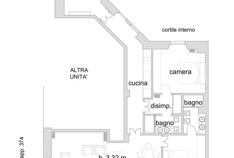 DTIM104.APPARTAMENTO PERFETTAMENTE RISTRUTTURATO AL PIANO ALTO