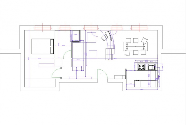 DYK017. Panoramico bilocale di 80mq in palazzina recente