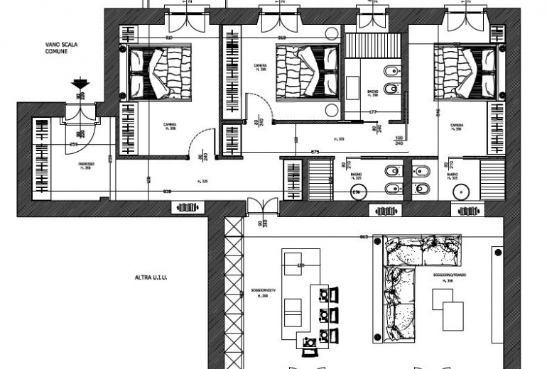 DYK020. Ampio appartamento di prestigio ristrutturato a nuovo in zona Bocconi