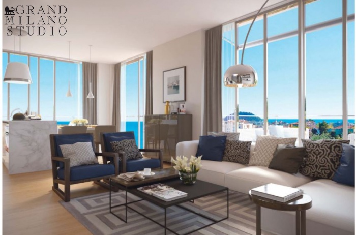 DOK863. Апартаменты в новом комплексе с панорамным видом в Лигурии