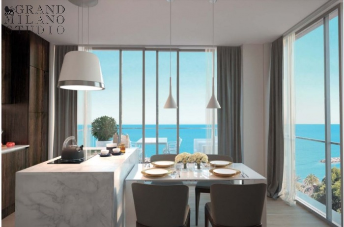 DOK863. Апартаменты в новом комплексе с панорамным видом в Лигурии