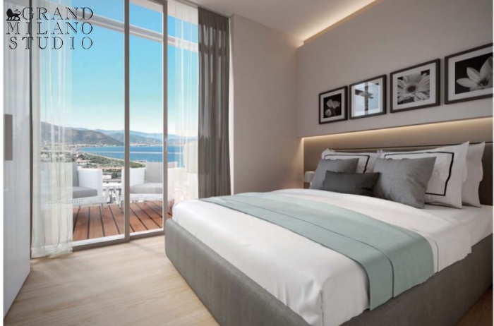 DOK863. Апартаменты в новом комплексе с панорамным видом в Лигурии