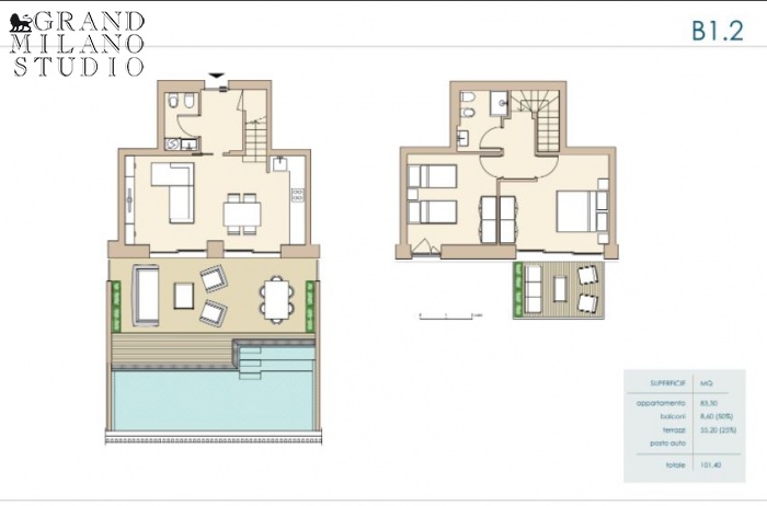 DOK863. Апартаменты в новом комплексе с панорамным видом в Лигурии