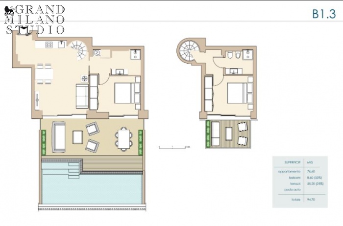 DOK863. Апартаменты в новом комплексе с панорамным видом в Лигурии