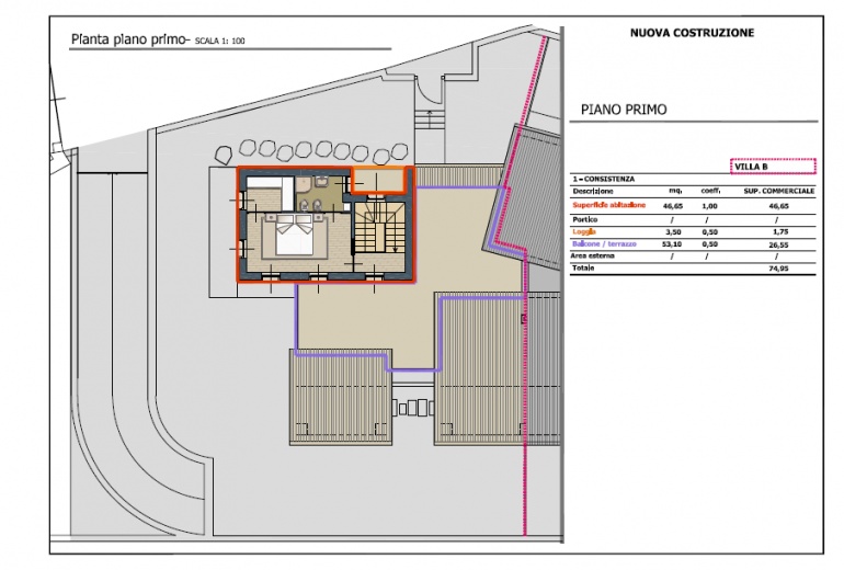 DEM23 Villa di nuova costruzione con vista panoramica a Predore, lago d'Iseo