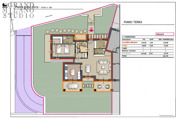 DEM23 Villa di nuova costruzione con vista panoramica a Predore, lago d'Iseo