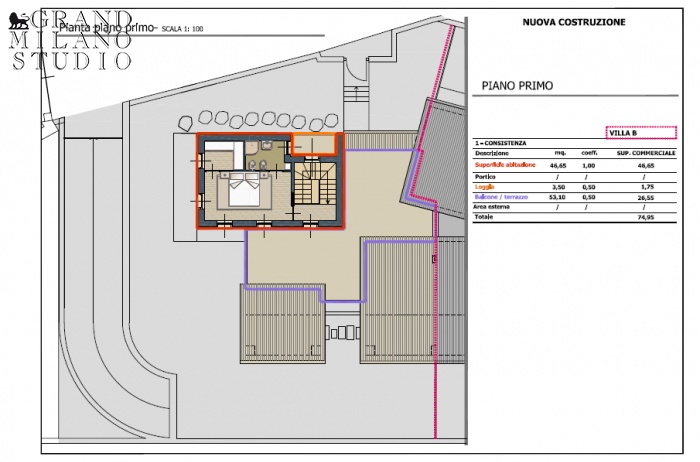 DEM23 Villa di nuova costruzione con vista panoramica a Predore, lago d'Iseo